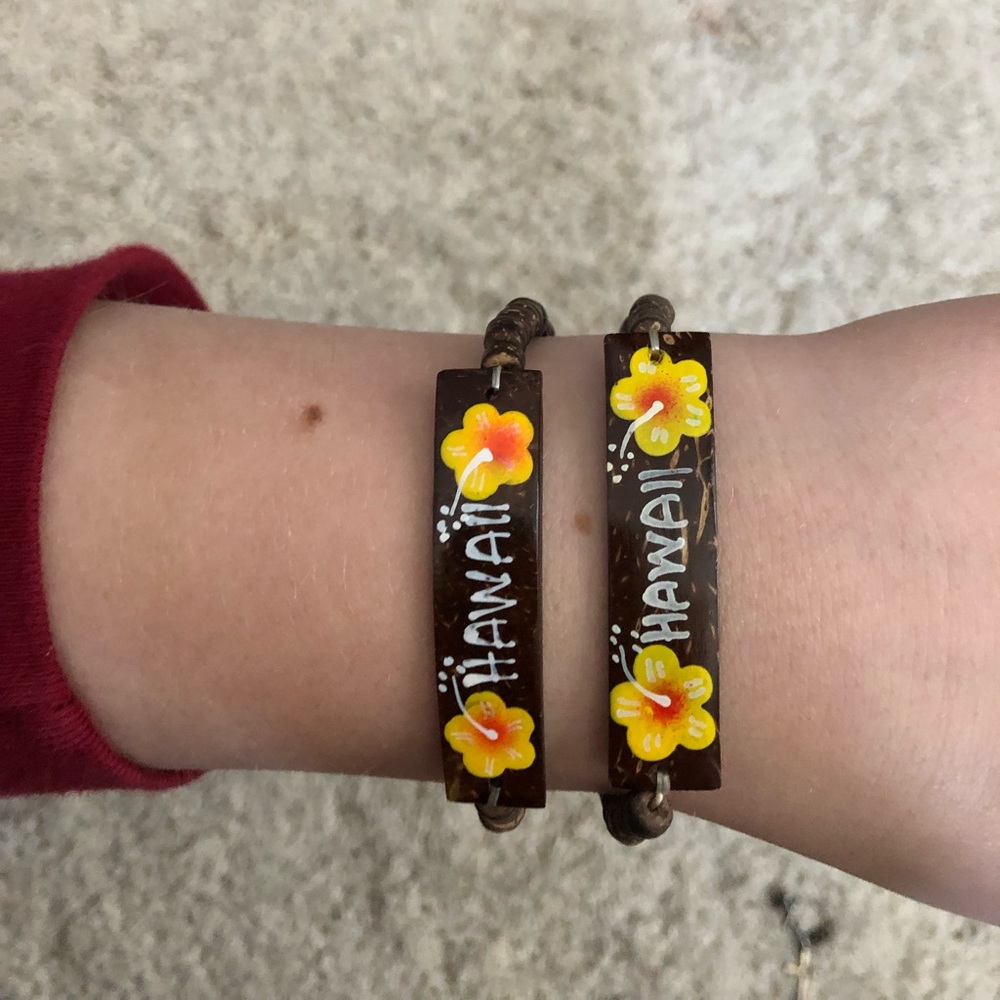 beaded bracelets from Maui, Hawaii